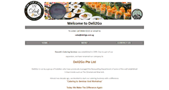 Desktop Screenshot of deli2go.com.sg