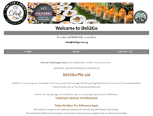 Tablet Screenshot of deli2go.com.sg